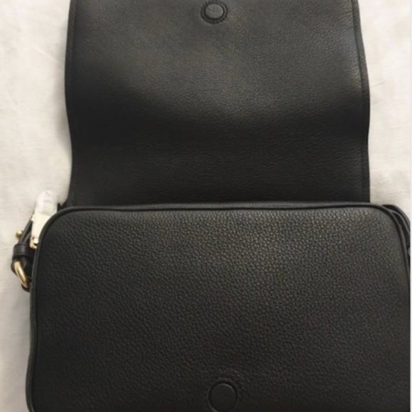 NEW Prada Vitello Phenix Black Leather Crossbody Bag 💯Authentic - Picture 10 of 11